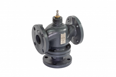 Клапан регулирующий, трехходовой, седельный, фланцевый Ридан VF-3R DN 125, Kvs 250 Клапан регулирующий, трехходовой, седельный, фланцевый Ридан VF-3R DN 125, Kvs 250