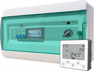 Шкаф автоматики FLS/Z-1Vpvc1,0-1Apvc1,0-3E6,0 пульт Zentec