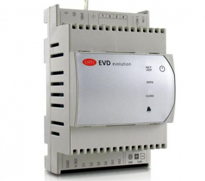 EVD0000T51 Драйвер CAREL EVD Evolution для 2-х клапанов EEV, RS485/ModBus протокол, уп.10 шт EVD0000T51 Драйвер CAREL EVD Evolution для 2-х клапанов EEV, RS485/ModBus протокол, уп.10 шт
